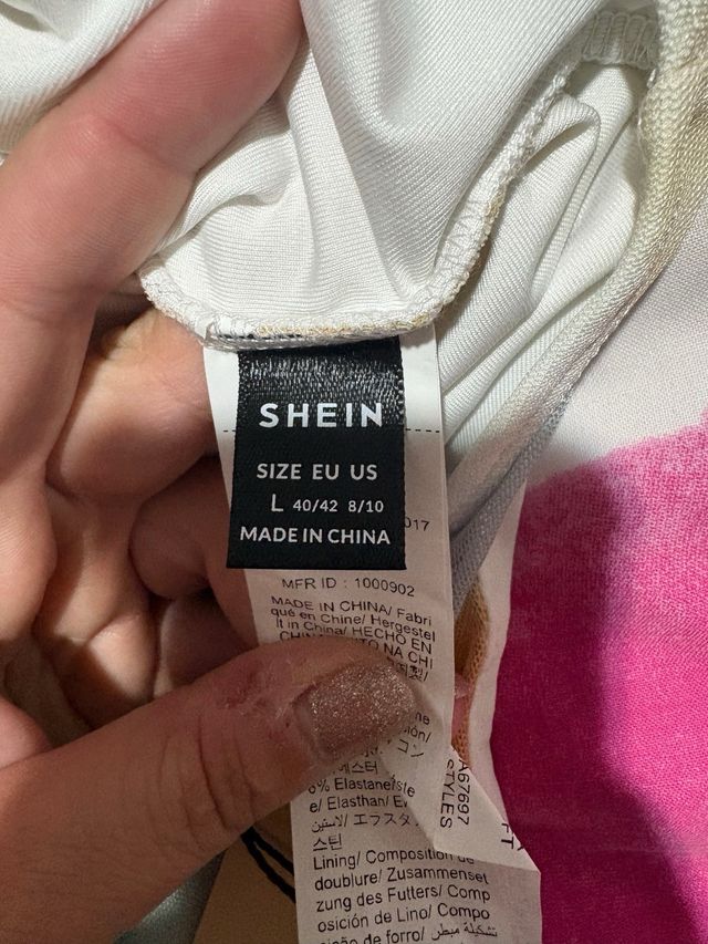 Body SHEIN multicolor talla única