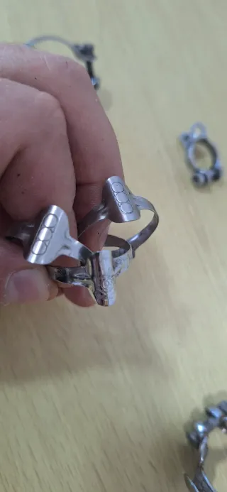 Abrazaderas cableado bici clásicas