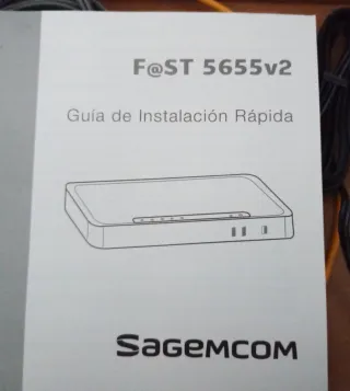 Router Sagemcom F@ST 5655v2, Leer+abajo