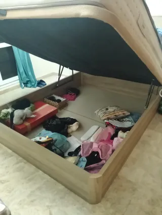 Canapé Cambria Madera y Tela