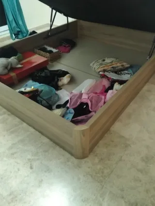 Canapé Cambria Madera y Tela