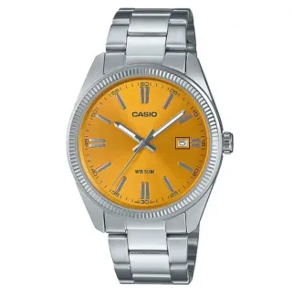 Casio MTP-1302PD-9AVEF Reloj Naranja y Plateado