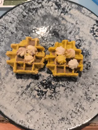 Wax melts Gofres con crema