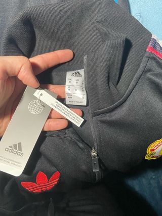 Chándal Adidas Manchester United Negro Multicolor