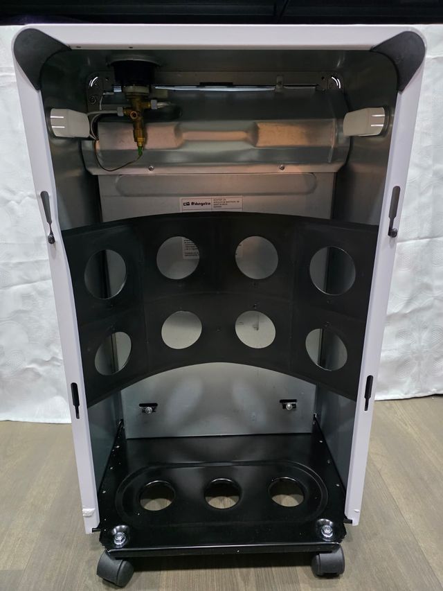 Estufa Orbegozo HBF 120 Blanca Llama Azul