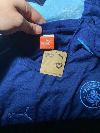 Conjunto Puma Manchester City Azul
