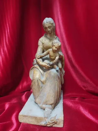 Virgen Belén Olot 20 cm Nacimiento misterio