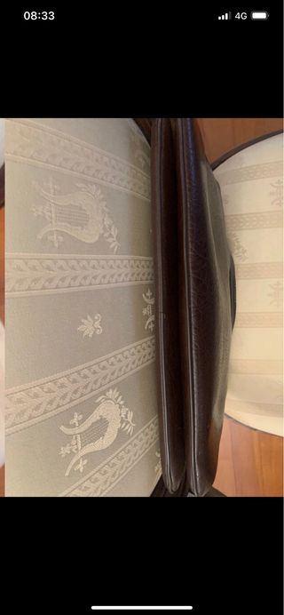 Cartella vera pelle vintage anni 70