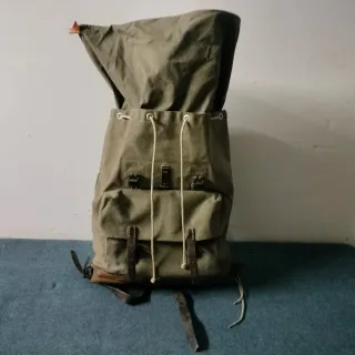 Mochila Vintage Beige y Marrón