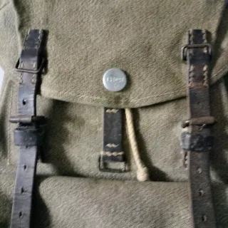 Mochila Vintage Beige y Marrón