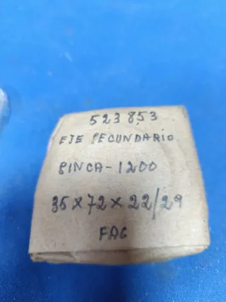 Rodamiento eje secundario Simca 1200