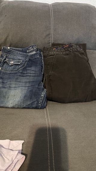 Lote Ropa Talla 40: Camisas y Pantalones