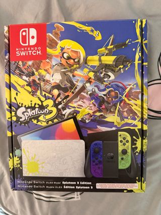 Nintendo Switch OLED Splatoon 3 Edición