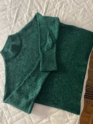 Jersey verde jaspeado