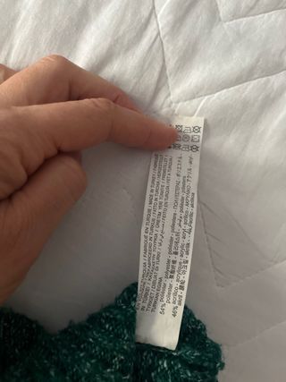 Jersey verde jaspeado