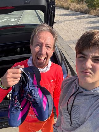 Adidas Adizero Pro 4 Ed. Berlín Azul/Rosa