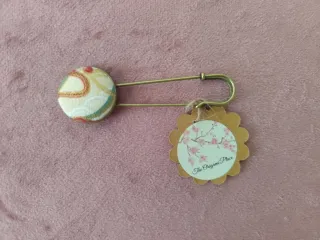 Spillone con tessuto giapponese