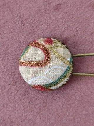 Spillone con tessuto giapponese