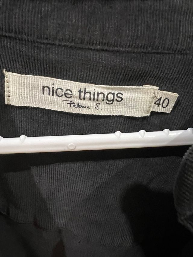 Chaqueta Nice Things - Paloma S gris talla 40