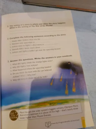 WAR OR THE WORLDS ESO4 ACTIVITY