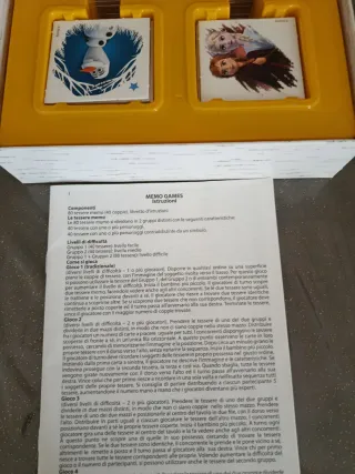 Gioco Memo Frozen II Clementoni