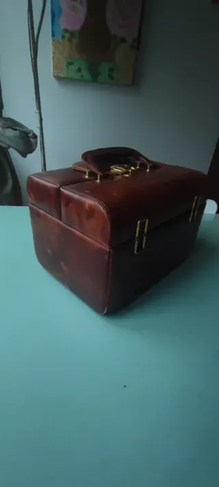 Beauty case valigetta Vintage