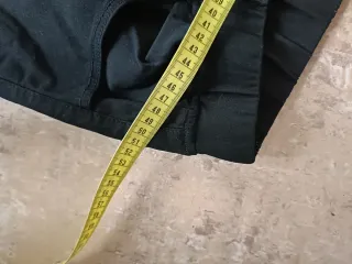 Pantalón elástico mujer negro