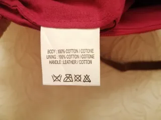 Bolso Algodón Encaje Bordado 3 Borlas