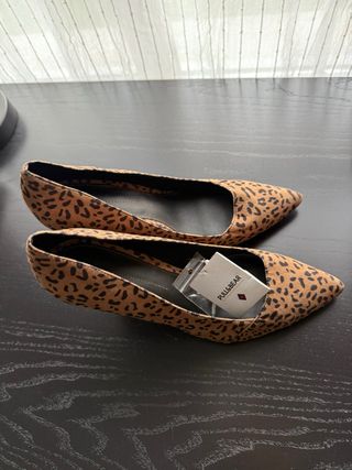 Zapatos Pull&Bear leopardo sin estrenar