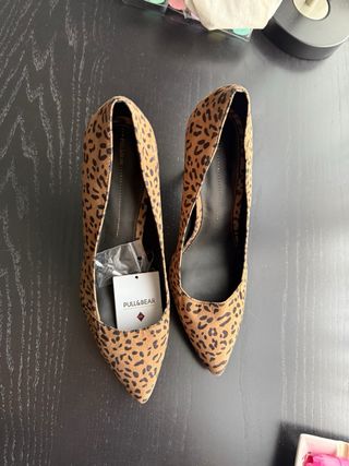 Zapatos Pull&Bear leopardo sin estrenar