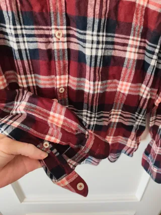 Camisa Zara Hombre Talla M Cuadros