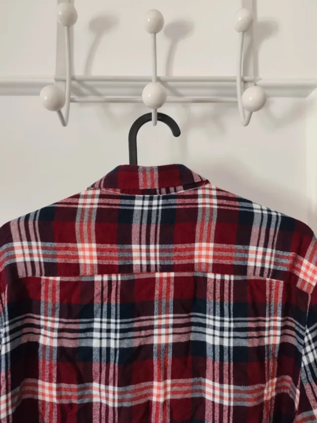 Camisa Zara Hombre Talla M Cuadros