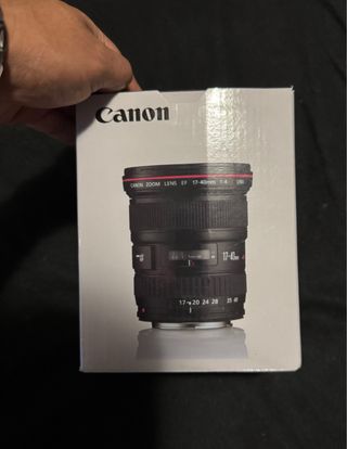 Canon EF 17-40mm f/4L USM Lente