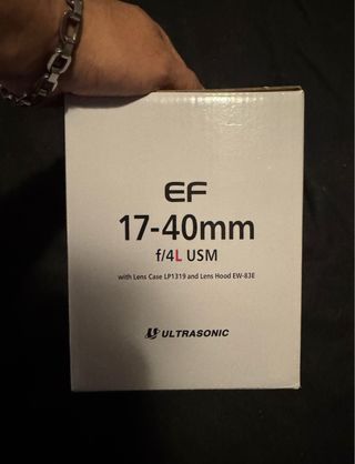 Canon EF 17-40mm f/4L USM Lente