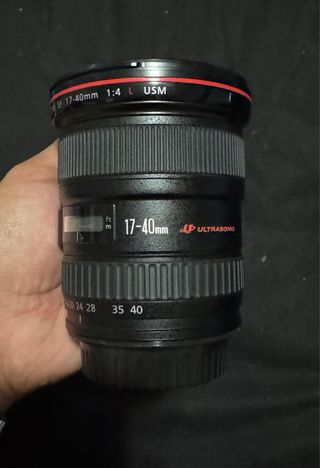 Canon EF 17-40mm f/4L USM Lente