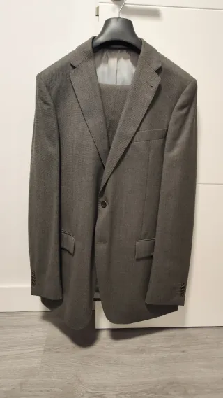 Traje Gris Dustin Gris Hombre