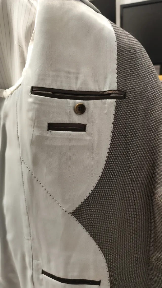 Traje Gris Dustin Gris Hombre