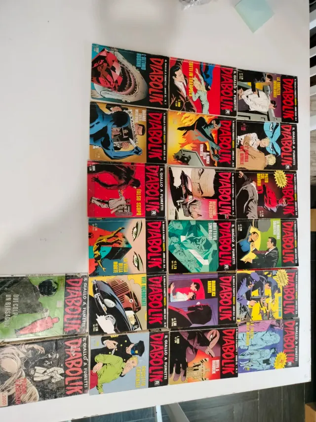 Diabolik - 20 fumetti assortiti