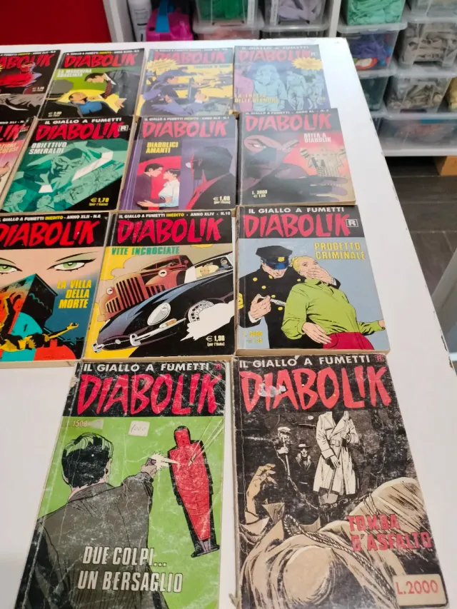 Diabolik - 20 fumetti assortiti