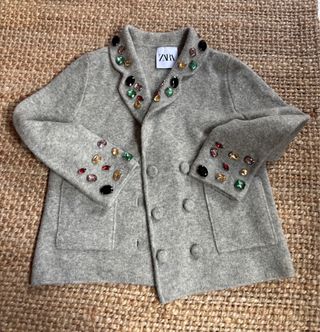 Chaqueta de Lana Zara Joyas