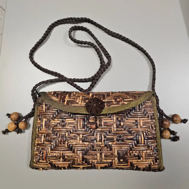 Borsetta artigianale intrecciata