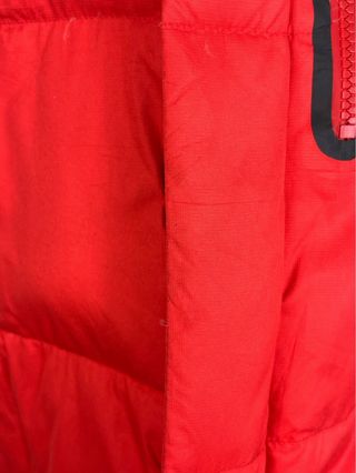 Chaleco Nike Puffer Retro Y2K Oversize Rojo