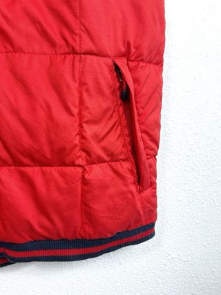 Chaleco Nike Puffer Retro Y2K Oversize Rojo