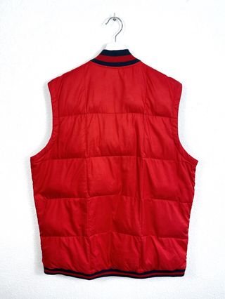 Chaleco Nike Puffer Retro Y2K Oversize Rojo
