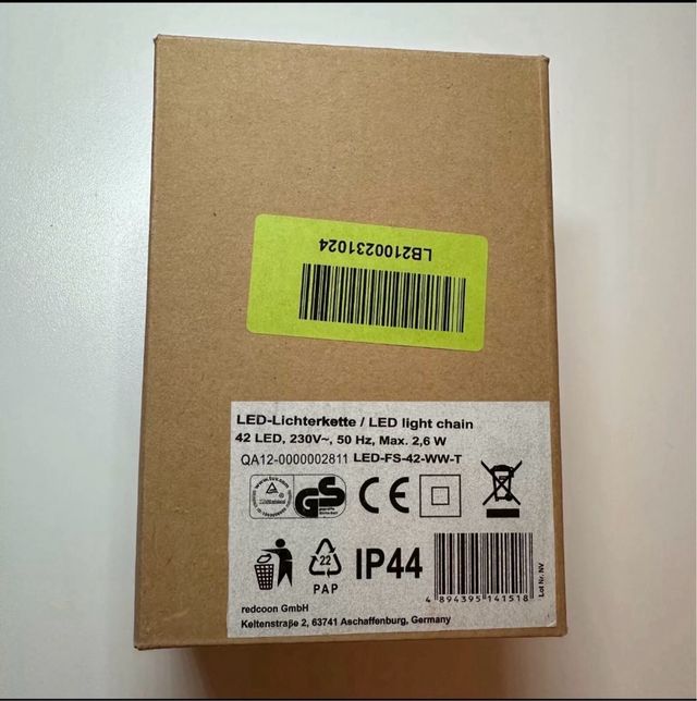 Luci LED Bianche per Albero di Natale da interno