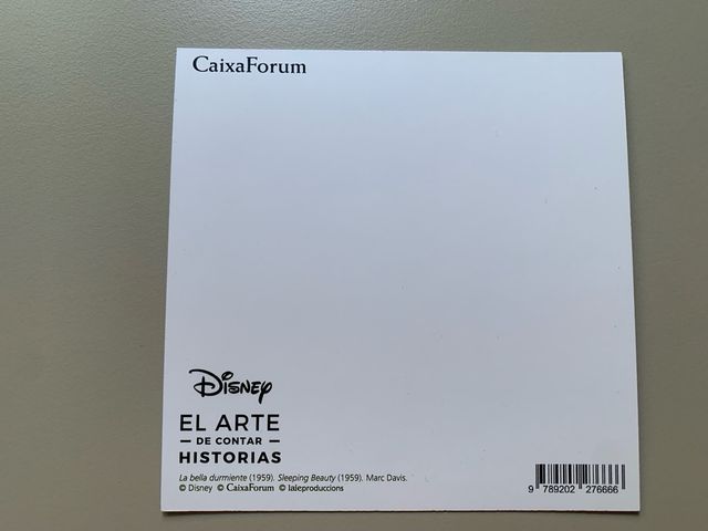 Postales Disney Exposición Caixaforum
