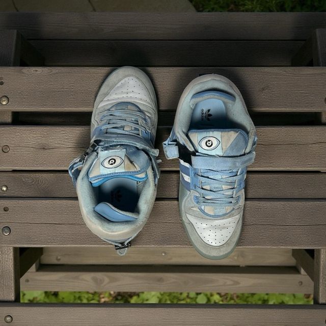 Zapatillas Adidas x Bad Bunny Azul Claro