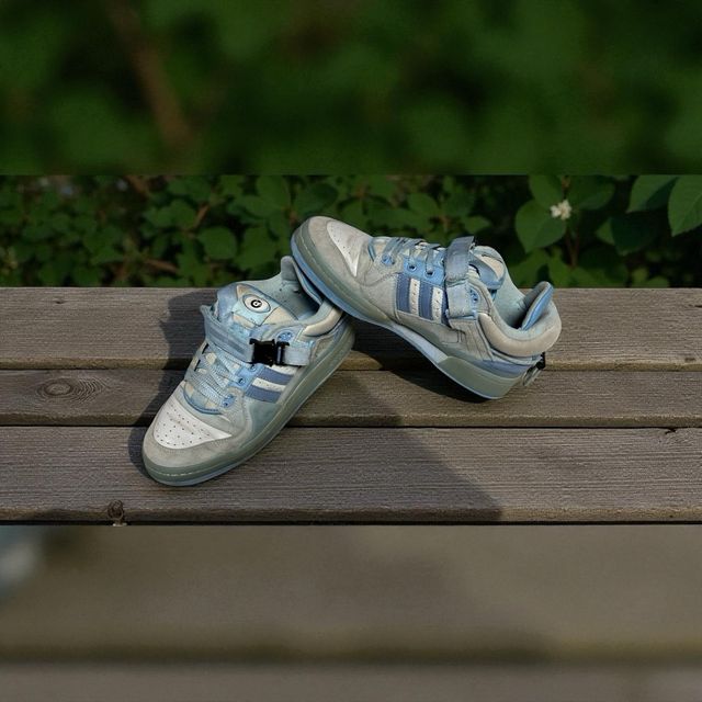 Zapatillas Adidas x Bad Bunny Azul Claro