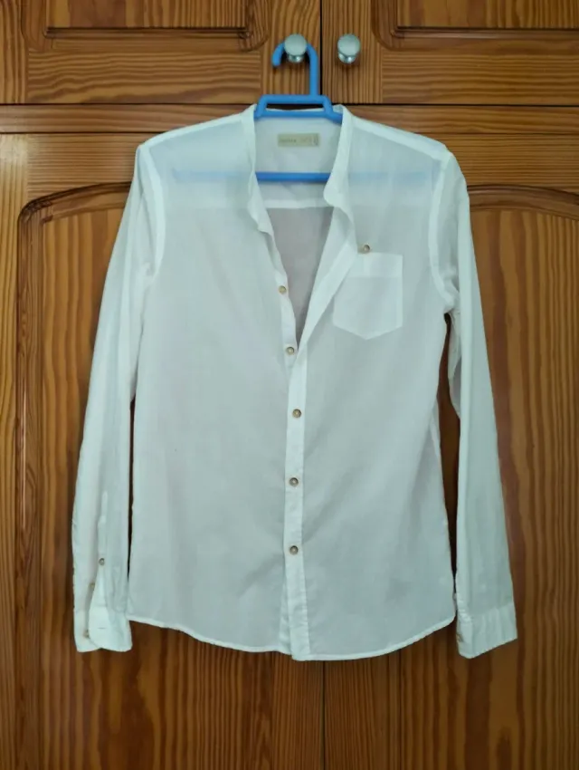 Camisa blanca chico