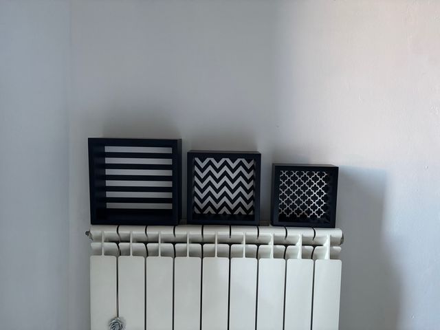 Set 3 Estanterías Decorativas Negras